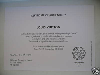 louis vuitton certificate of authenticity card|authentic louis vuitton dust bag.